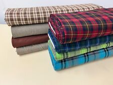 Tartan check  plaid fabric