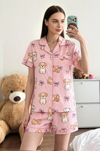 Ladies short sleeved shirt - short,