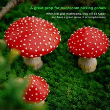 ↑ 3Pcs Luminous Mushroom