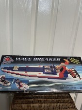 Mega Bloks Pro Builder Collector Series Wave Breaker 55cm length Complete Set