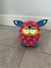 Furby Boom Pink White Polka
