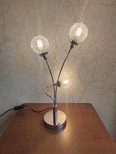 Chrome 3 Light Globe Sphere