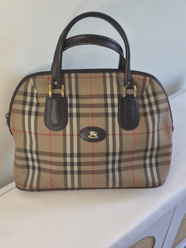 Vintage burberry haymarket - vintage,