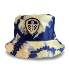 LEEDS UNITED FC Bucket Hat made from Upcycled Official  LEEDS Adidas shirt