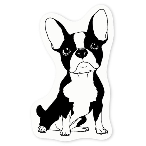 Sitting french bulldog clear - 'sitting, bulldog'
