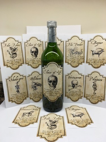 Potion wine bottle - 11,