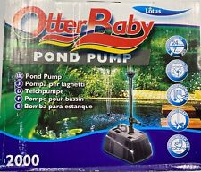 Lotus Otter Baby Pond Pump 2000 LPH Freshwater Fountain and Waterfall Pump