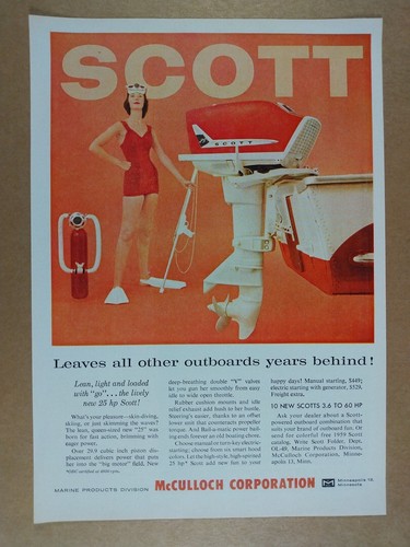 1959 mcculloch scott - 1959,