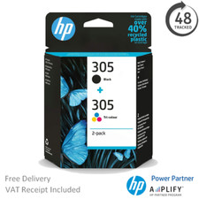 Ink for HP Deskjet 2710e Printer - HP 305 Black & Colour Ink Cartridge