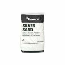 Hanson Silver Sand 25kg - Decorative Purposes - Polybag - Multi Use