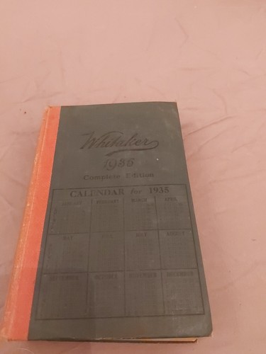 Whitakers almanack 1935 - whitakers,