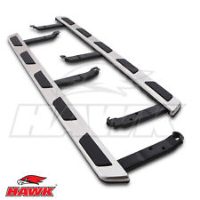 ALUMINIUM SIDE STEPS RUNNING BOARD SIDE STEP RAILS FOR AUDI 4L Q7 2007-2015