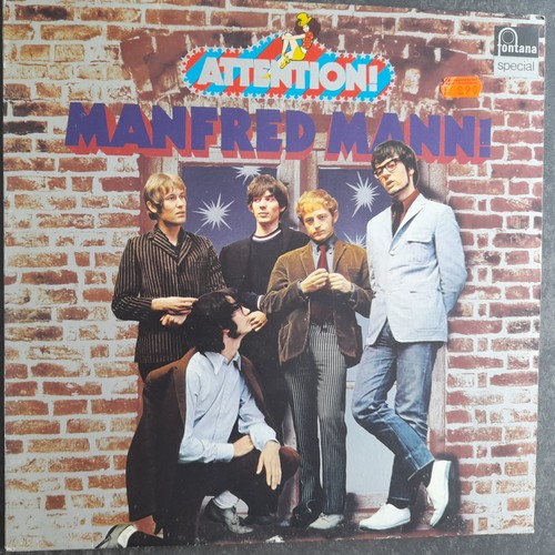 Manfred mann attention lp - mann, !