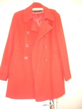 Woman size 16 bright red