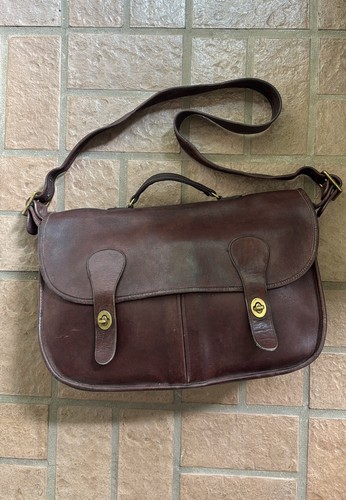 Vintage coach carrier musette - vintage,