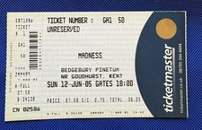 Madness Ticket Original Kent