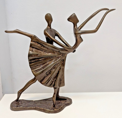 Bronze sculpture figurine - sculpture,