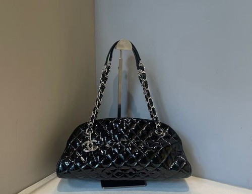Authentic chanel black - authentic, patent