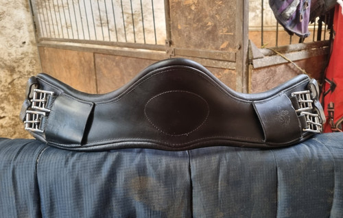Fairfax black dressage girth - fairfax,