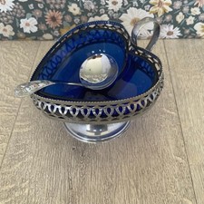 Vintage Bristol Blue Glass