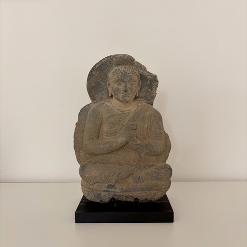 Gandhara schist figure - schist, of