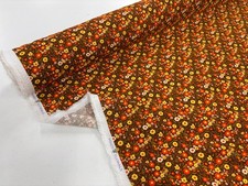 Patterned Corduroy Fabric Cotton Needle Cord Pincord Floral Dungaree Dressmaking