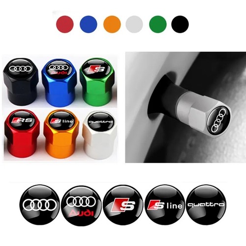 4pcs car tyre valve - stem, caps