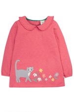 Frugi Girls Pink Top -