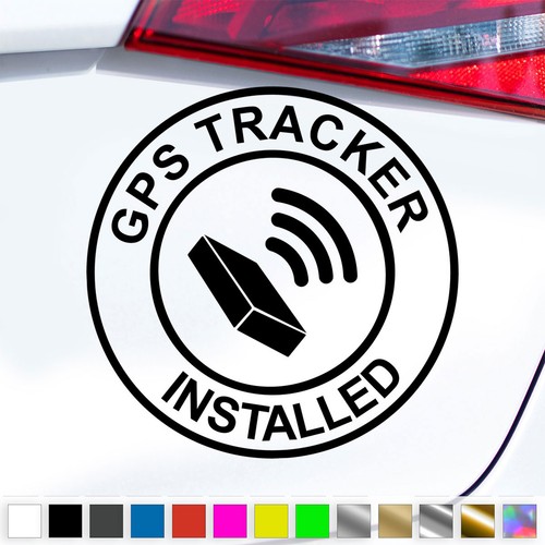 Gps tracker sticker - sticker, bike