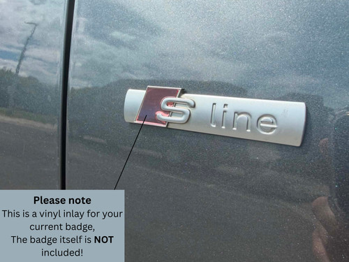 Premium audi sline badge - audi,