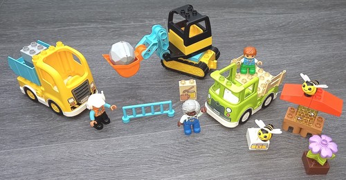 Lego duplo truck - truck,, excavator