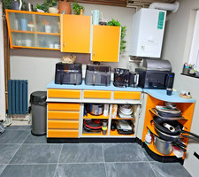 Vintage kitchen units