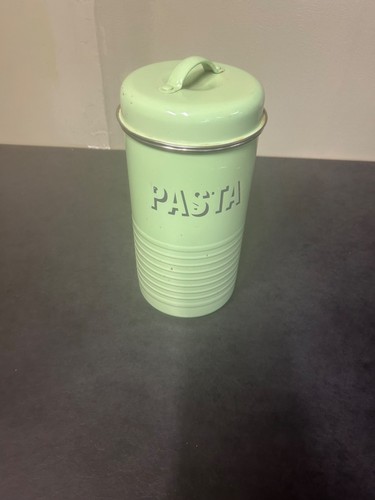 Vintage retro pasta - vintage/retro, jar/tin