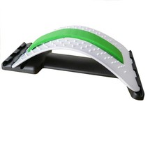 Adjustable Back Pain Relief Corrector, Fitness Massager Stretcher Waist Lumbar