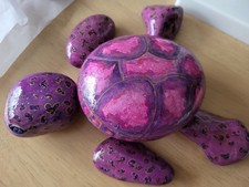 Hand Painted Resin Coated