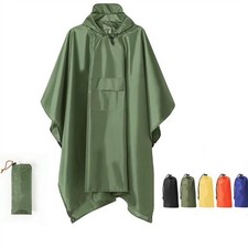 Rain Poncho Waterproof Adult