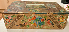 LOVELY VICTORIAN DECOUPAGE BOX