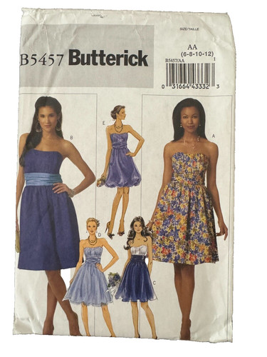 5457 butterick misses sewing - 5457,