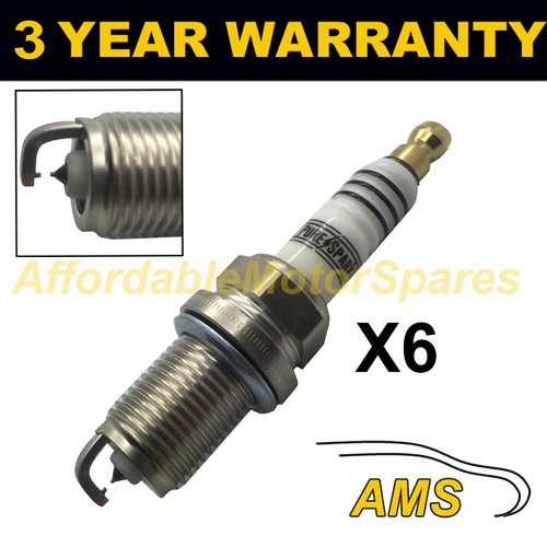 Double iridium spark plugs - 6x,