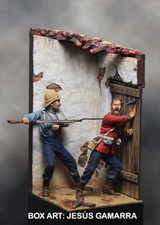 Beneito Zulu War Defence of Rorke's Drift Vignette 1879 54mm Unpainted kit