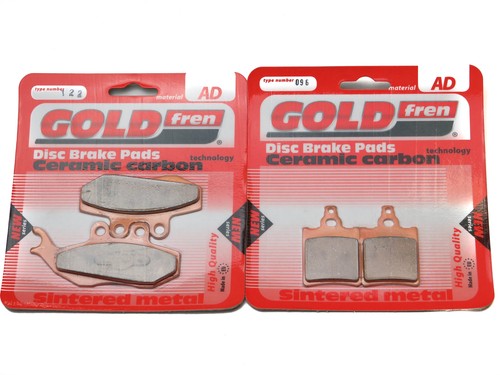 Brake pads front rear - &, for