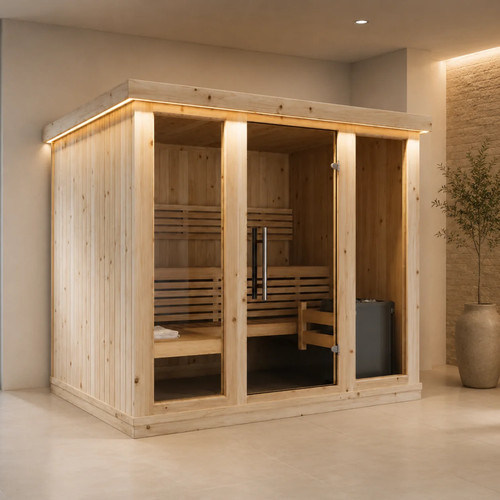 Gfx indoor home sauna - home,