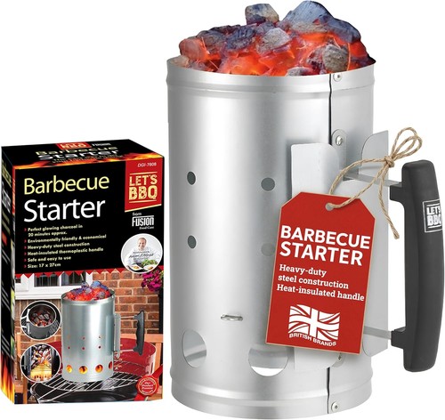 Chimney starter barbecue - starter,