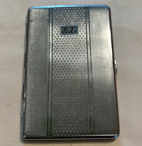 Vintage art deco silver metal - vintage,