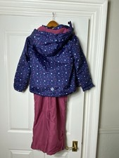 Girls Ski Suit Age 6-7 Jacket
