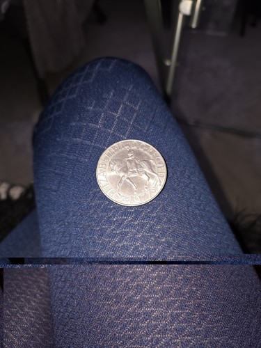 1977 silver jubilee crown coin - 1977,