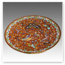 Rare Meiji Japanese Cloisonné