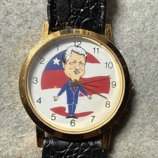 Bill Clinton Backwards Running