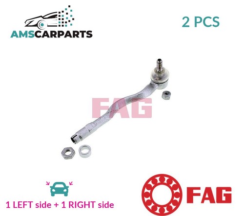 Track rod end rack - rod, pair