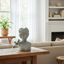 Roman Lady Bust Figure